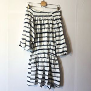 Fauthful the brand off the shoulder mini dress